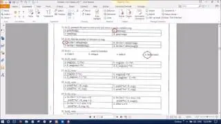 2016 C-Programming Exam.