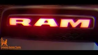 RAM Custom LED for Grill Hood Roof Fog Lights By @lamassu.ctca