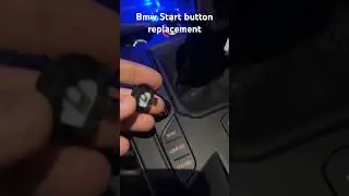 Bmw Start button upgrade