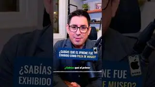 ¿Sabías que el primer iPhone lo exhibieron como pieza de museo? | #EDteam