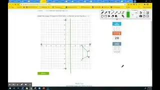 Graphing reflections - IXL practice tutorial