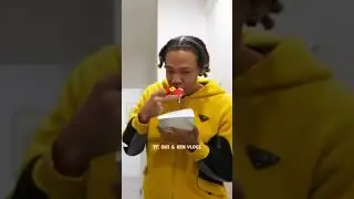 She messed up the whole donut😤🤢
