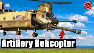 The Army's Dual Weilding Artillery Helicopter is Wild