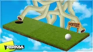 HARDEST HOLE IN ONE SHORTCUTS! (Golf It)