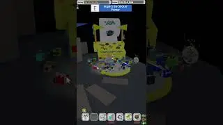 Putting Gifted SIlver Egg in the Sticker Printer!  #roblox #bss #beeswarmsimulator #fyp