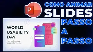 😱[PASSO A PASSO] COMO ANIAMAR SLIDES TEMPLATES *PowerPoint*