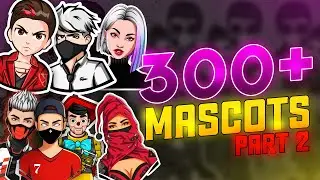 Mascot Pack | Part 2 | Free Fire Mascot Logo Pack | Pubg Mascot Logo Pack | All Games Mascots Pack !
