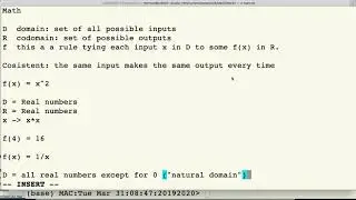 ch1part0, Python Boss Statements and Python Functions vs. Mathematical Functions