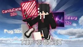 🔥TOP 3 BEST [32x] MCPE/MCBE PvP Texture Packs!!, works on MCPE/MCBE 1.18-1.21+🔥