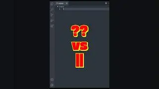 🎯 Nullish Coalescing (??) vs Logical OR (||) 