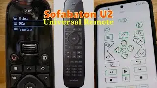 Sofabaton U2 Universal Remote Infrared, Bluetooth, Macro Enabled