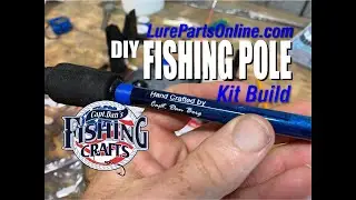 How to make a fishing rod with a Kit from Lure parts online