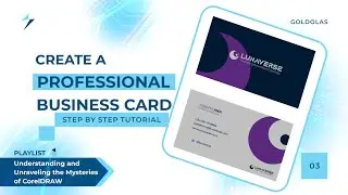 Professional Business Card Design in CorelDRAW | Easy Step-by-Step Tutorial