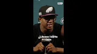 Nolan Smith: Loves football ✅ Loves the Eagles ✅