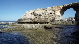 Diving Gozo before Azure Window collapsed - Дайвинг на Гозо. Ещё под аркой Лазурное окно