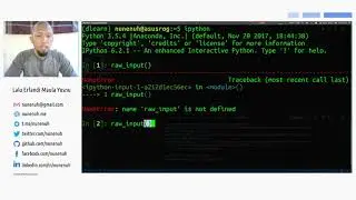 Python 3 Fundamental - Komentar dan Input