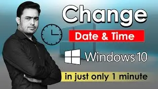 How to change date and time in windows 10 | change time and date in windows 10 | change date format