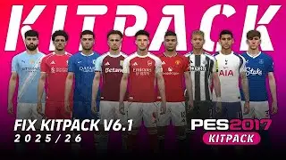 PES 2017 | Premier League Kitpack 202526 Update V6.1