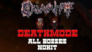 All Bosses Nohit In DeathMode | Terraria Calamity Mod | Summoner