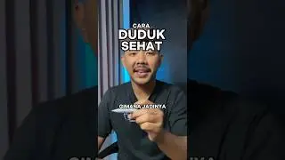 TUTORIAL CARA DUDUK SEHAT!!! Video from ig :@dr.tirta 