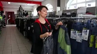 Macna protektoros farmernadrágok motoros