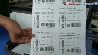 Make high resolution multiple barcode at same time