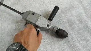Дрель ручная двухскоростная . СССР.