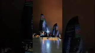 Flame towers-Baku-Azerbaijan