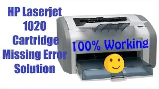 HP LaserJet 1020 Cartridge Missing error || RK IT INFO