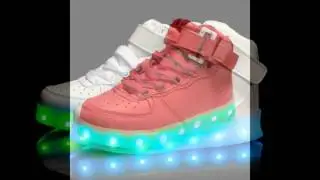 Children Kids Led Shoes Sneakers Casual Shoes For Boys Girls Led Light Kids Shoes Blue Gray Green