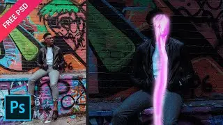 Melting Glow Face Effect - Tutorial Photoshop CC 2020