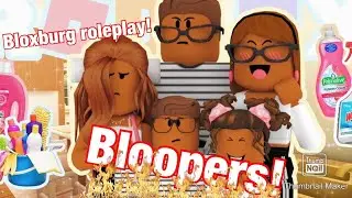 Bloxburg roleplay! Bloopers!