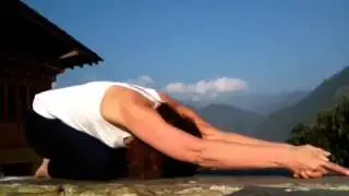 around the world yoga pose