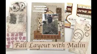 Fall Layout Process Video with Malin