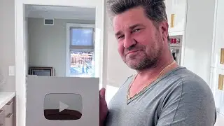 SILVER PLAY BUTTON! - YouTube 100k Creator Award Unboxing