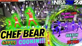 CHEF BEAR EXPLOSIVE 67PTS DA BEARS WE HOOPIN 