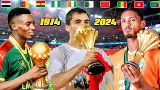 All Africa Cup Of Nations Finals (1974-2024)