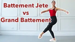 How to Battement Jete and Grand Battement | Beginner Ballet Class 2021
