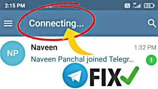 Telegram connecting Problem Solution || How To Fix Connecting Problem In Telegram
