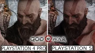 God Of War PS4 Pro VS PS5 Graphics Comparison Gameplay/First 10 minutes/30 FPS VS 60 FPS