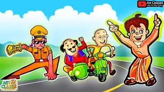 #LittleSingham + #ChhotaBheem + #MotuPatlu #CartoonDrawing #ColoringPage #Vootkids #Toon #NewEpisode
