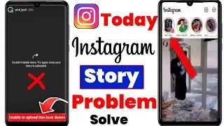 unable to upload this item Instagram story || unable to upload this item Delete |Tech Vashu Youtuber