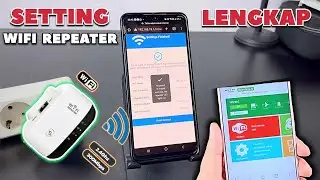 Tutorial lengkap Setting Wifi Repeater 300 Mbps - Cara mengubah nama dan password wifi repeater