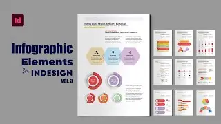 Infographic Elements for InDesign | Vol. 3