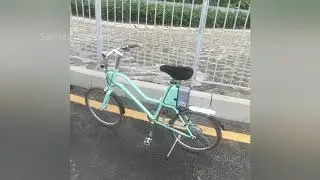 Yunma C1 180W 36V 5.6AH power assist electric bike Pedelec moped scooter test ride