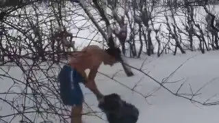 19.01.16 Уборка снега!
