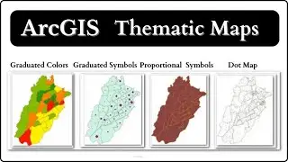 Thematic Maps | Graduated Colors | Graduated Symbols | Proportional Symbols| Dot Map | GIS Map