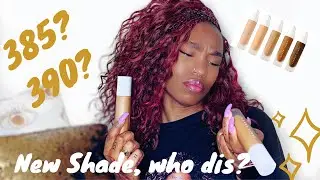 New Shades! Fenty Pro Filt'r Foundation | Shade Comparison 385 vs 390 | HD 👀