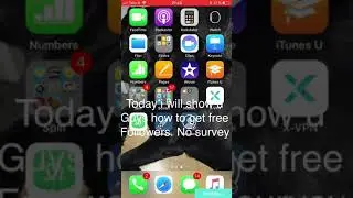 HOW TO GET FREE FOLLOWERS ON INSTAGRAM (IOS) (NO HUMAN VERIFICATION) (NO WEBSITE)