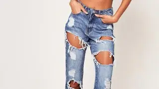 Cómo hacer rotos a tus jeans
